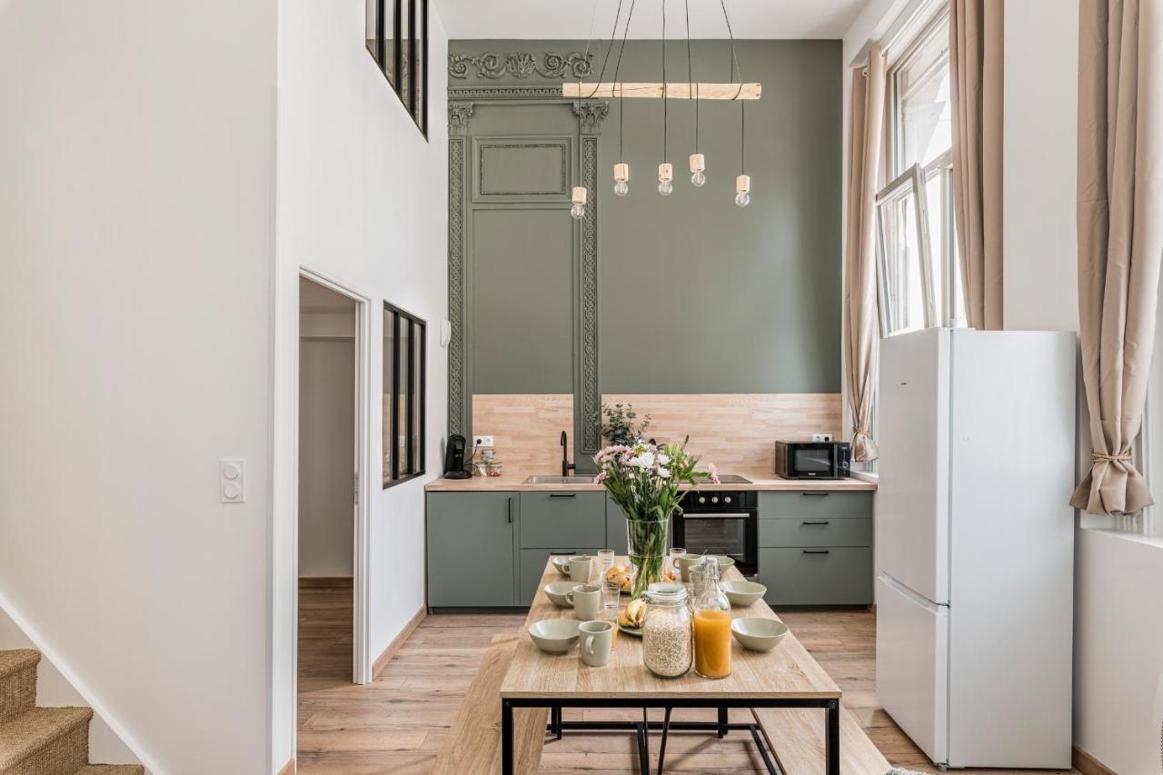 Charmant & Spacieux Appartement En Coeur De Ville Saint-Etienne  Exteriör bild