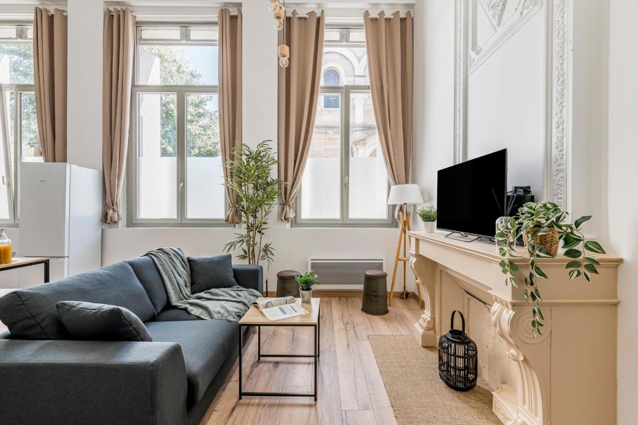 Charmant & Spacieux Appartement En Coeur De Ville Saint-Etienne  Exteriör bild
